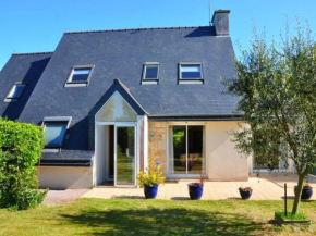 Villa 3 étoiles avec jardin, à 400m de la plage de Trestraou, Perros-Guirec, 7 pers, WiFi, parking - FR-1-368-8
